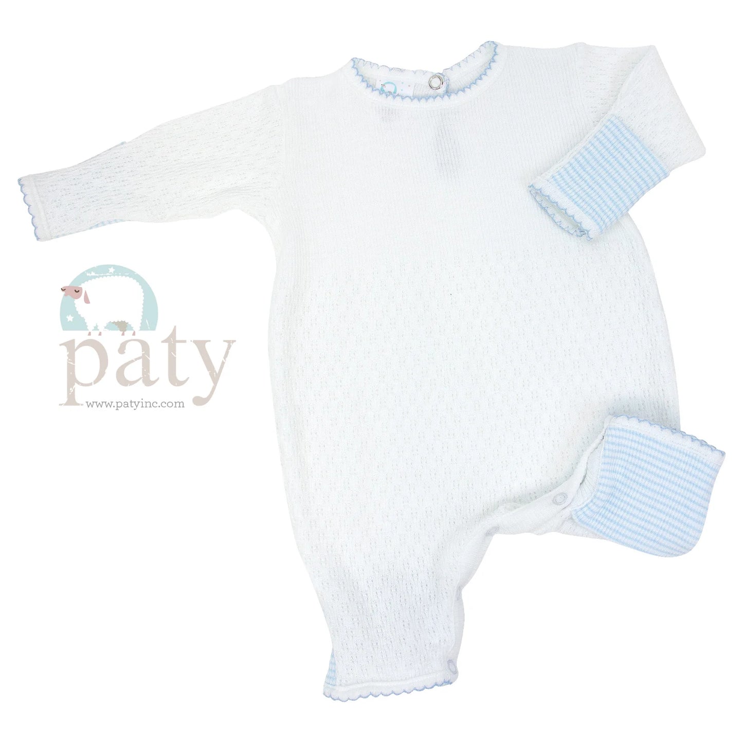 Paty Knit Cuff Romper