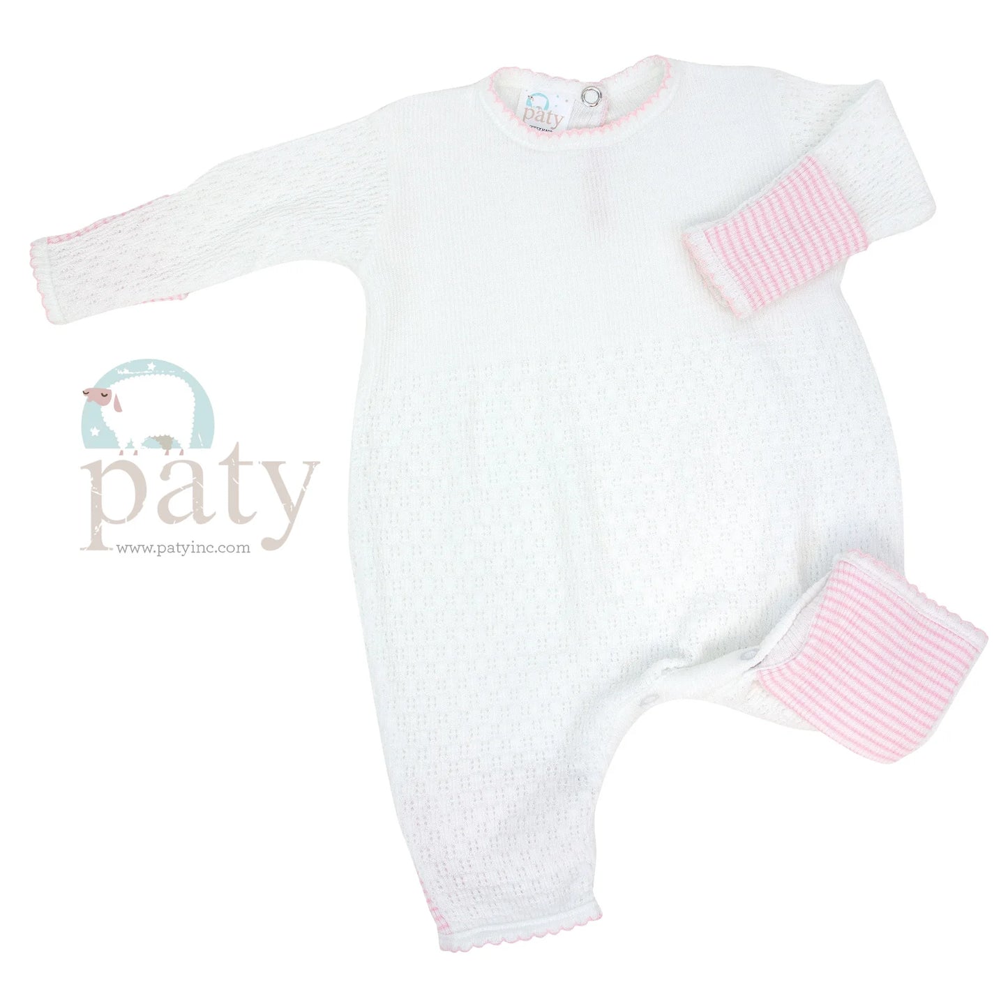 Paty Knit Cuff Romper