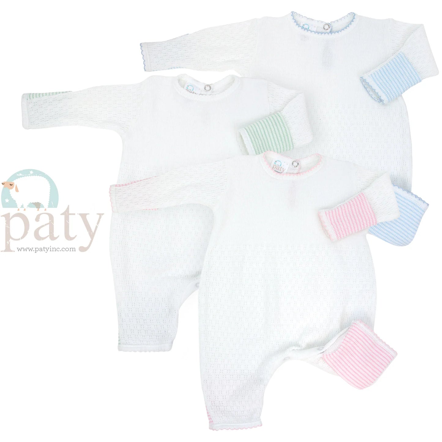 Paty Knit Cuff Romper