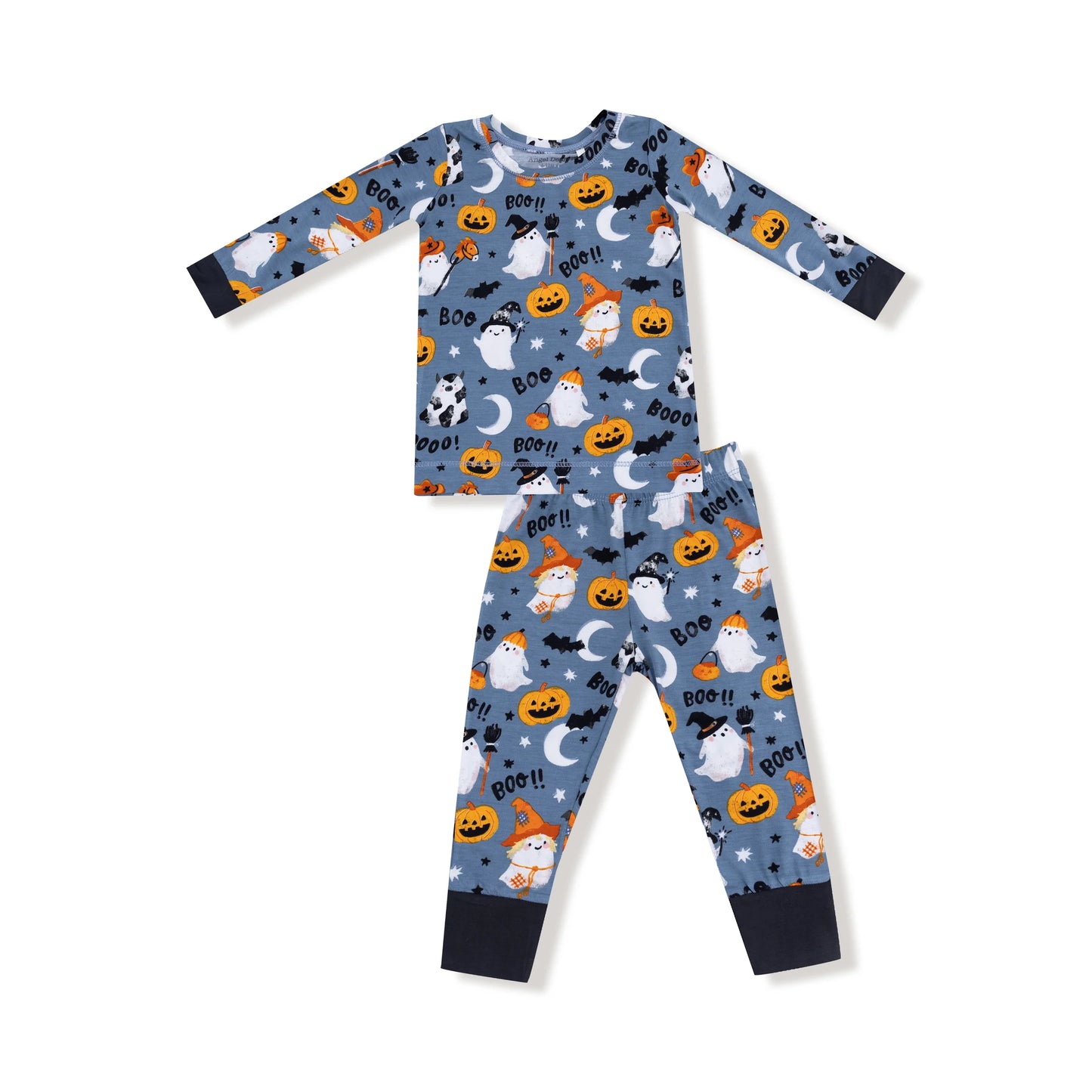 Costumed Ghosts - Glow In The Dark Long Sleeve Loungewear Set