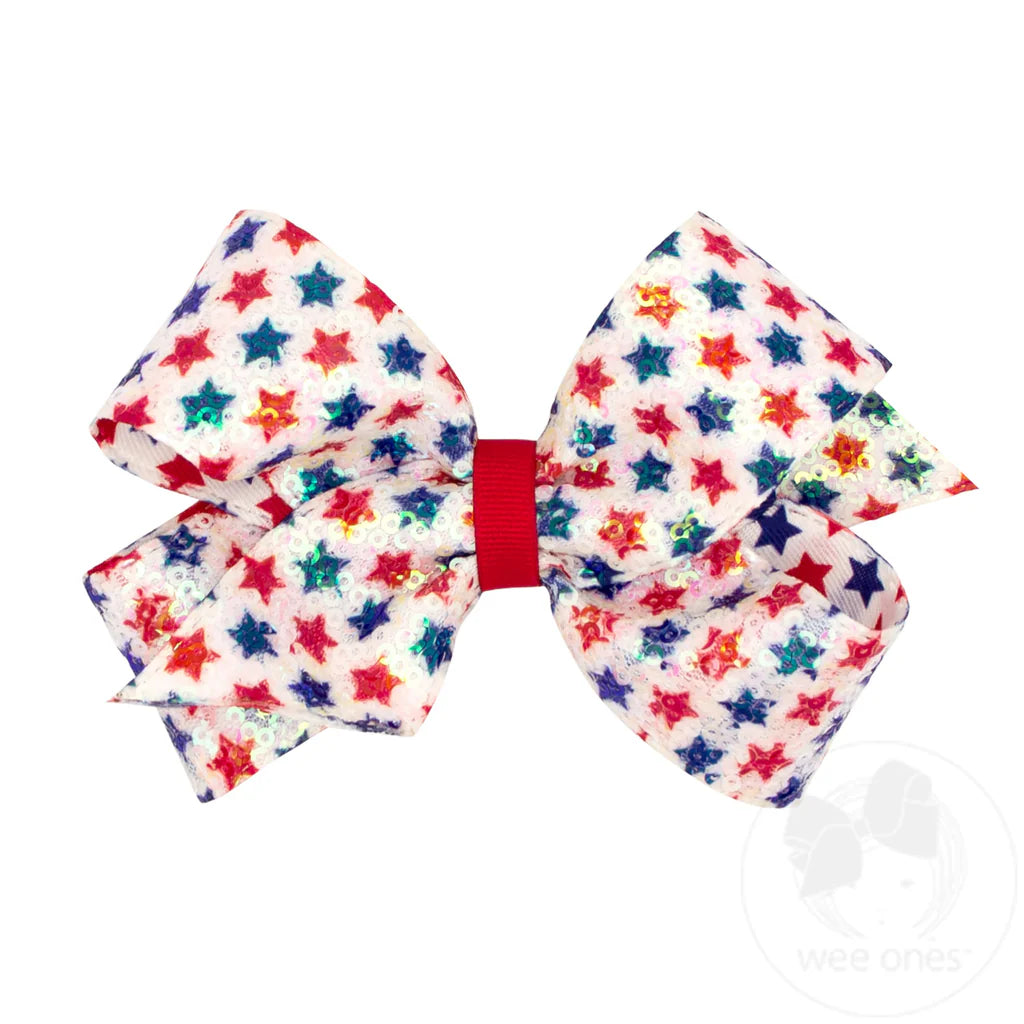 Medium Patriotic Sequin Star