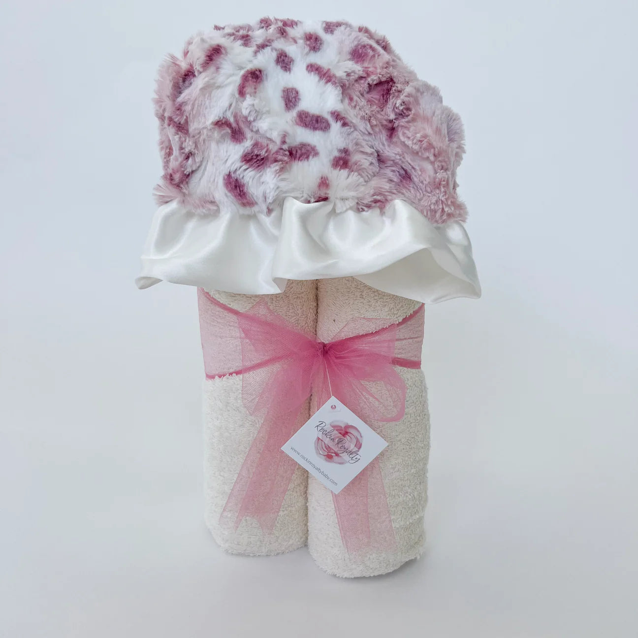 Hooded Bath Towel - Rosewater Quartz