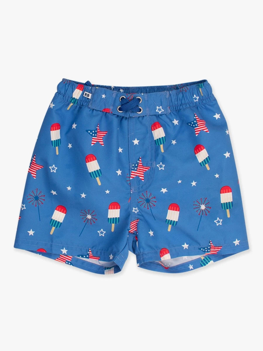 Swim Trunks - Freedom Fireworks