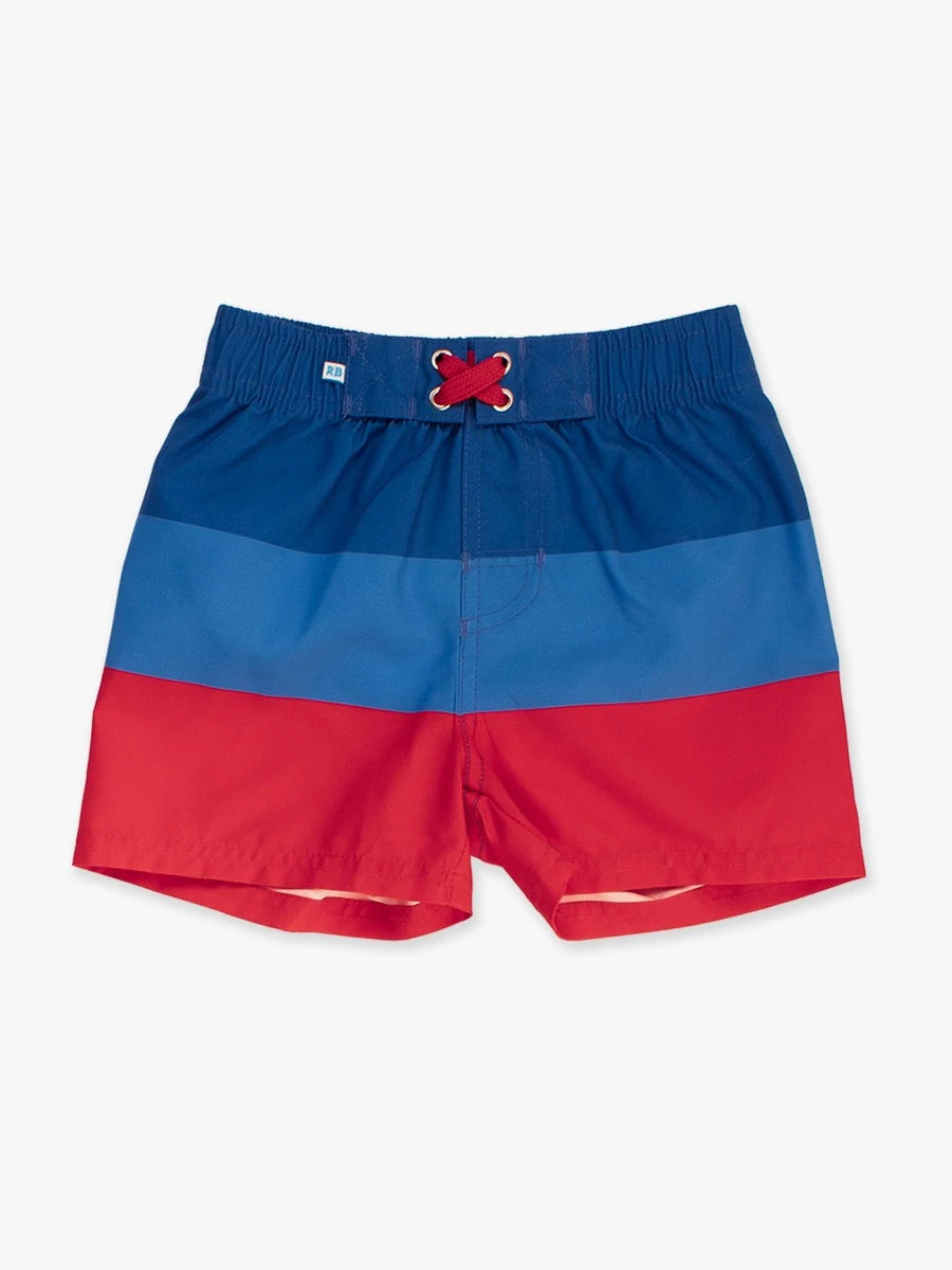 Swim Trunks- LIBERTY COLOR BLOCK