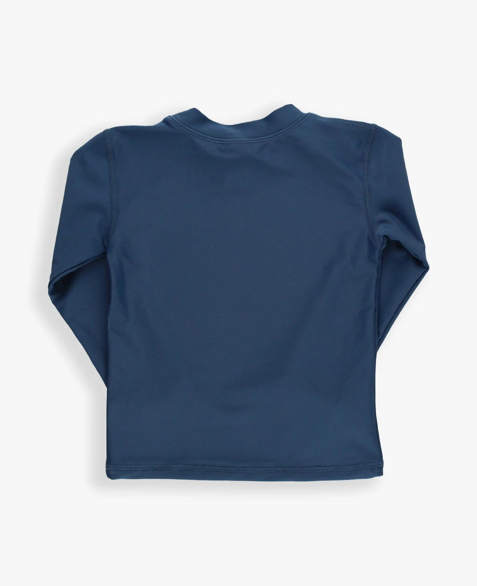 Long Sleeve Rash Guard - Navy