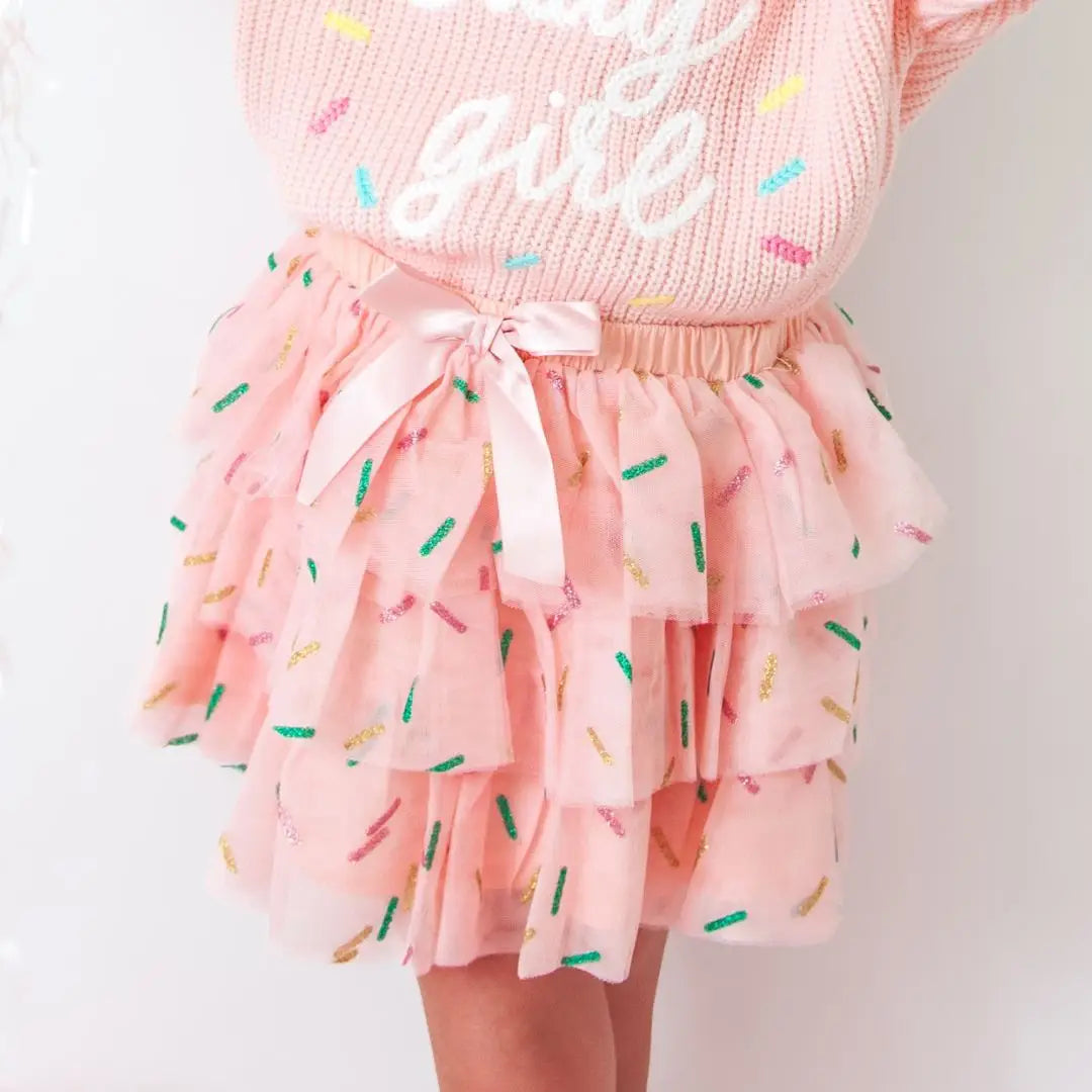 Birthday Girl Sprinkle Tiered Tutu