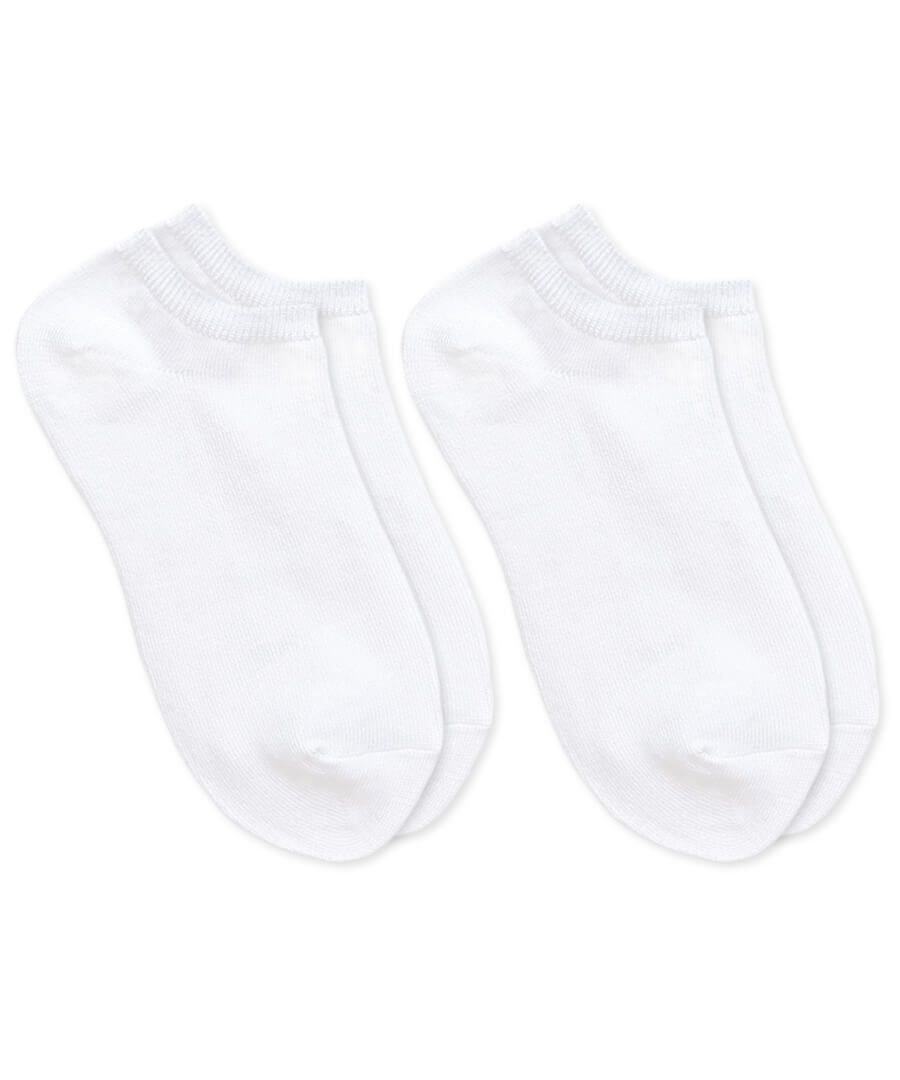 School Uniform Bamboo Low Cut Liner Sport Socks - 2 Pair Pack