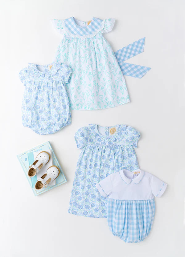 Short Sleeve Ramona Ruffle Dress