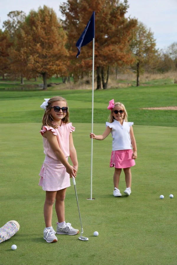 Prepletic™ Cindy Skort- Sandpearl Pink Stripe & Sandpearl Pink