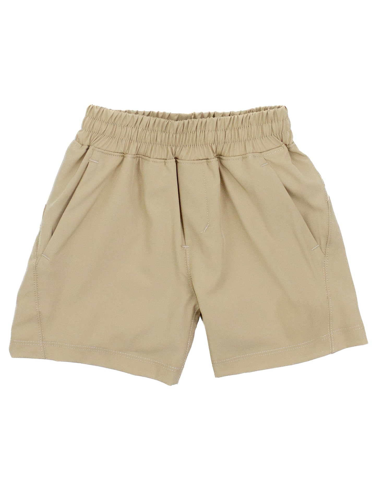 Boys Court Shorts- Khaki