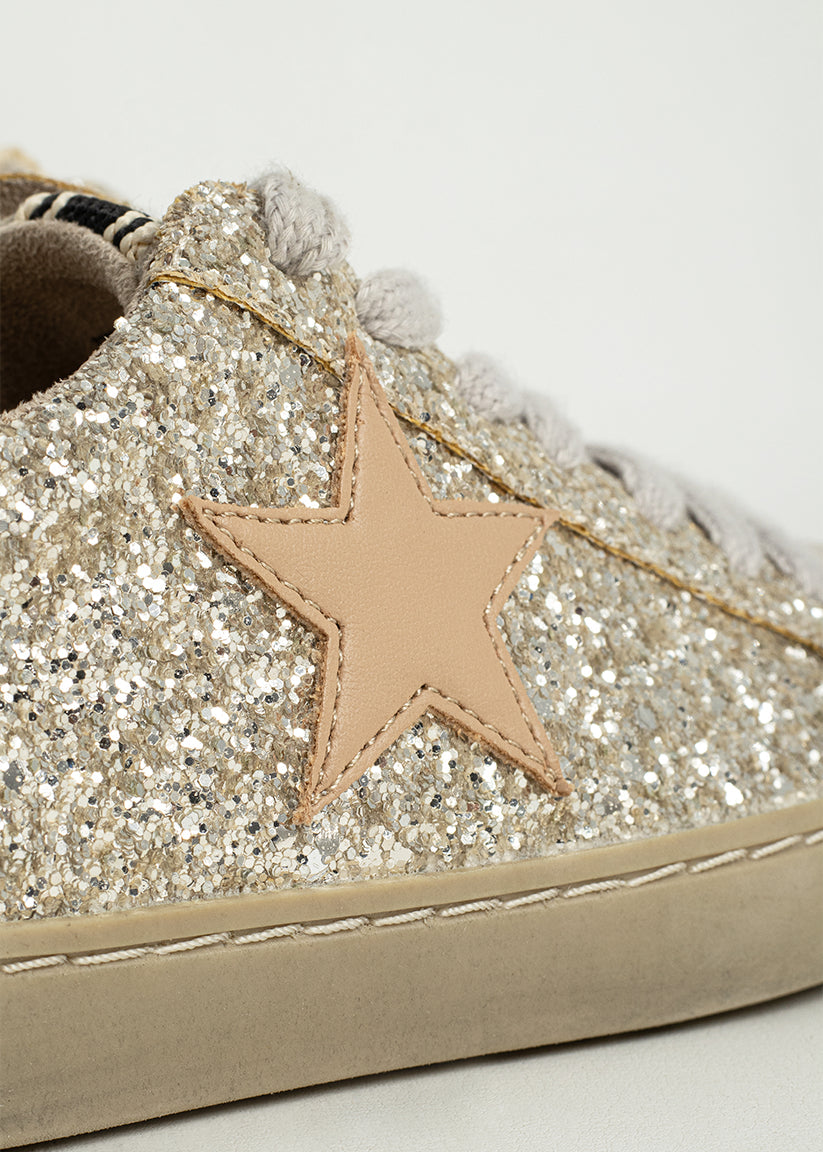 Paula Mini- Sterling Glitter