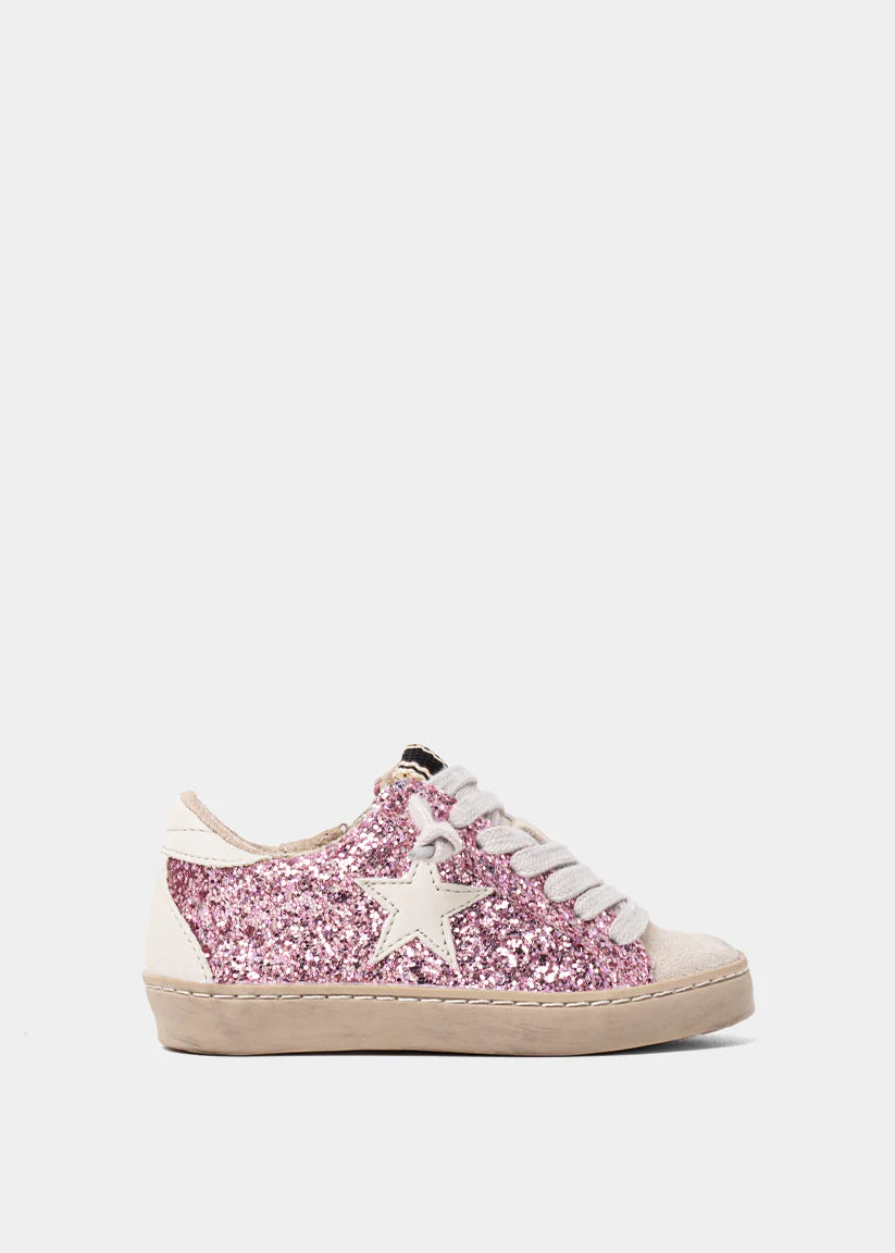 Paula Mini- Fuchsia Glitter