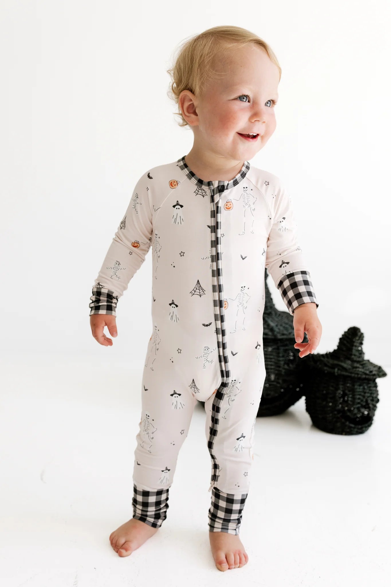 The Boo Crew Zipper Romper