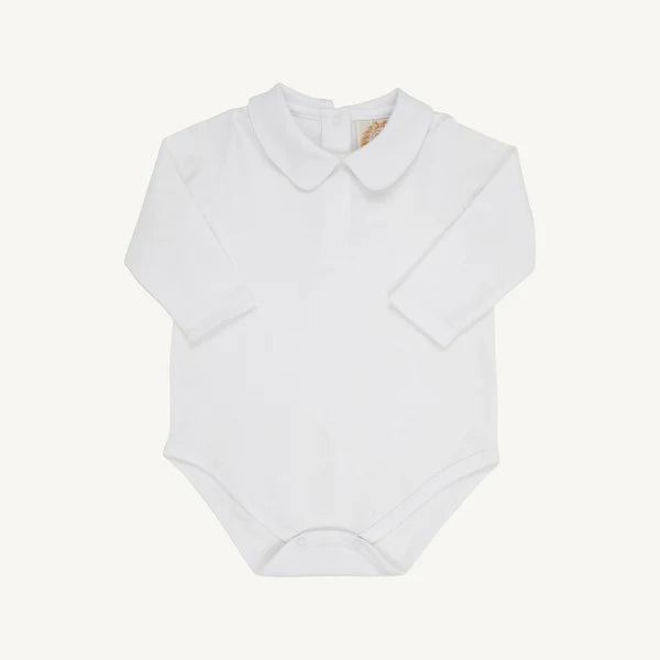 Peter Pan Collar Onesie (Long Sleeve Pima)