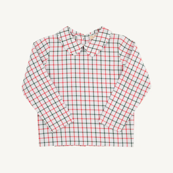 Peter Pan Collar Shirt (Long Sleeve Woven)