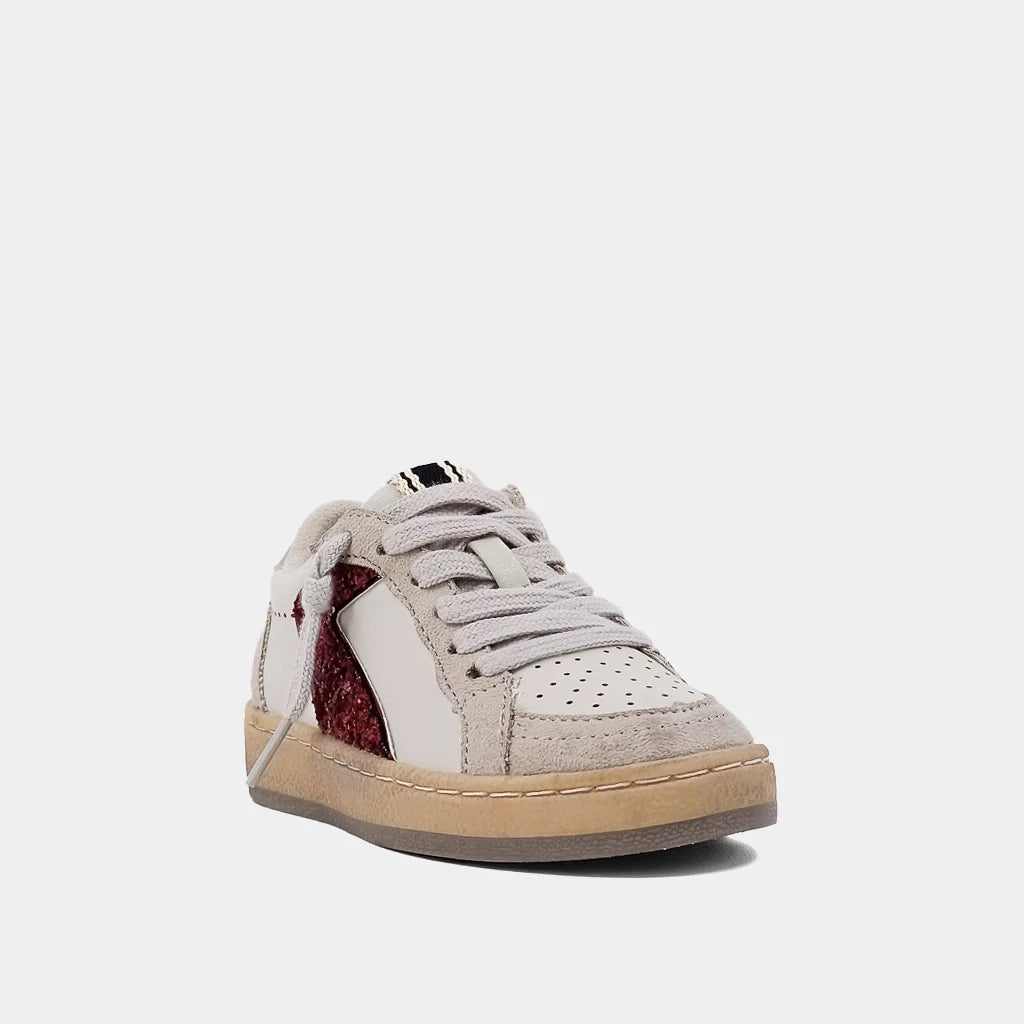 Salma Toddlers - Dark Red Glitter