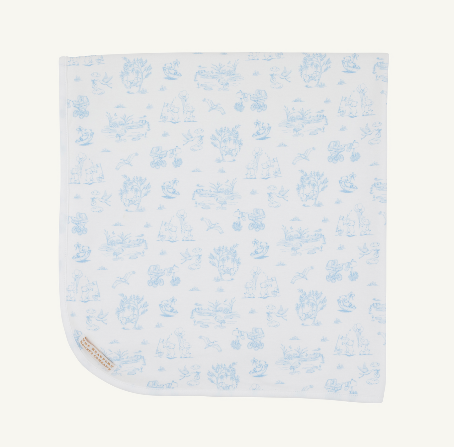 Baby Buggy Blanket - Sir Propers Sweet Arrival (Beale Street Blue)