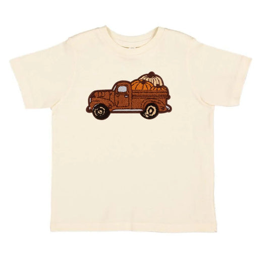 Fall Truck Patch Short Sleeve T-Shirt
