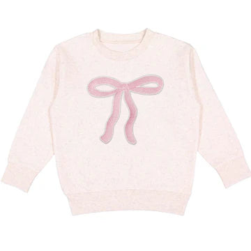 Coquette Bow Patch Sweatshirt