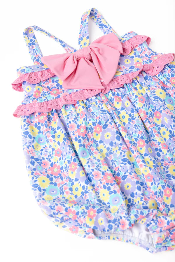 St. Bart's Bubble Bathing Suit - Briar Patch Petals
