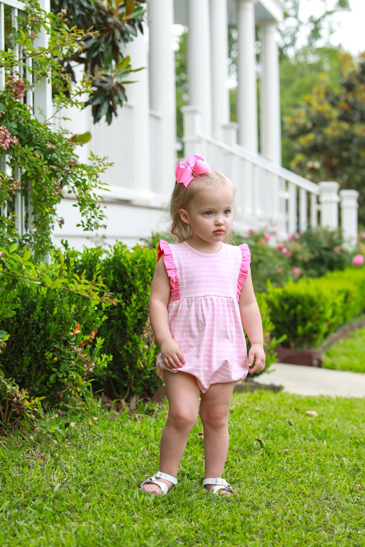 Josie Bubble- Light Pink Stripe