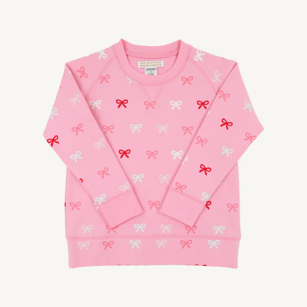 Cassidy Comfy Crewneck- Bitty Bows