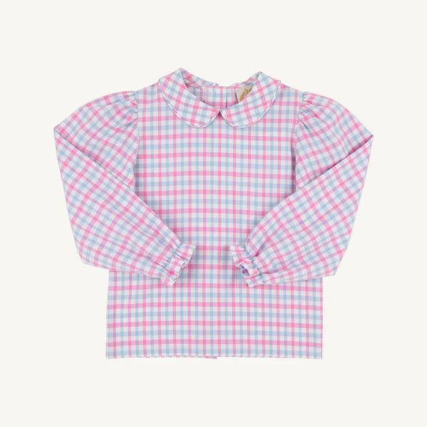 Maude's Peter Pan Collar Shirt  (Long Sleeve Flannel)