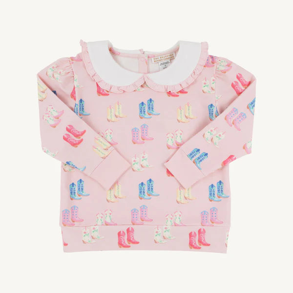 Maude's Ruffle Cassidy Comfy Crewneck
