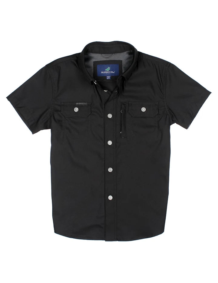 Boys Scout Shirt Black