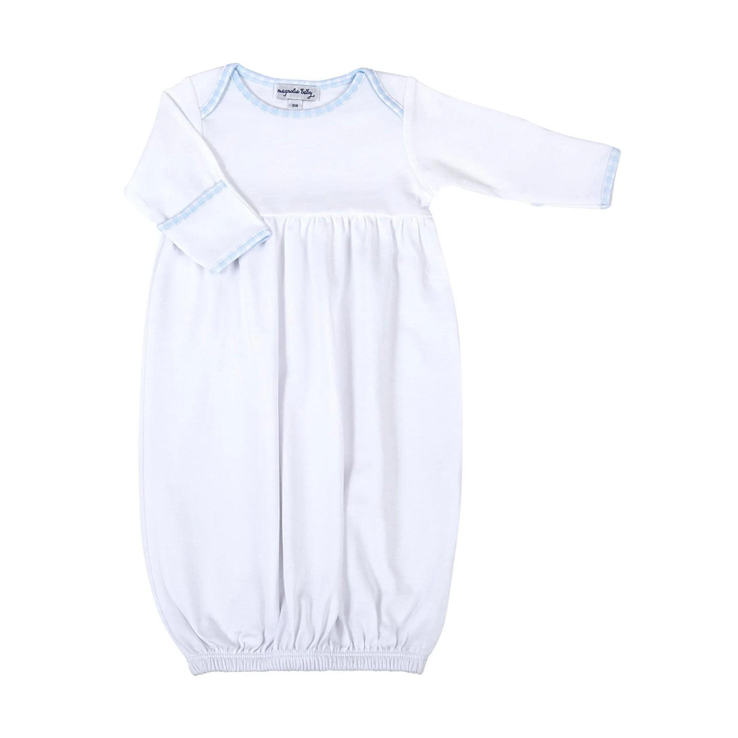 New Beginnings Gathered Gown - Blue