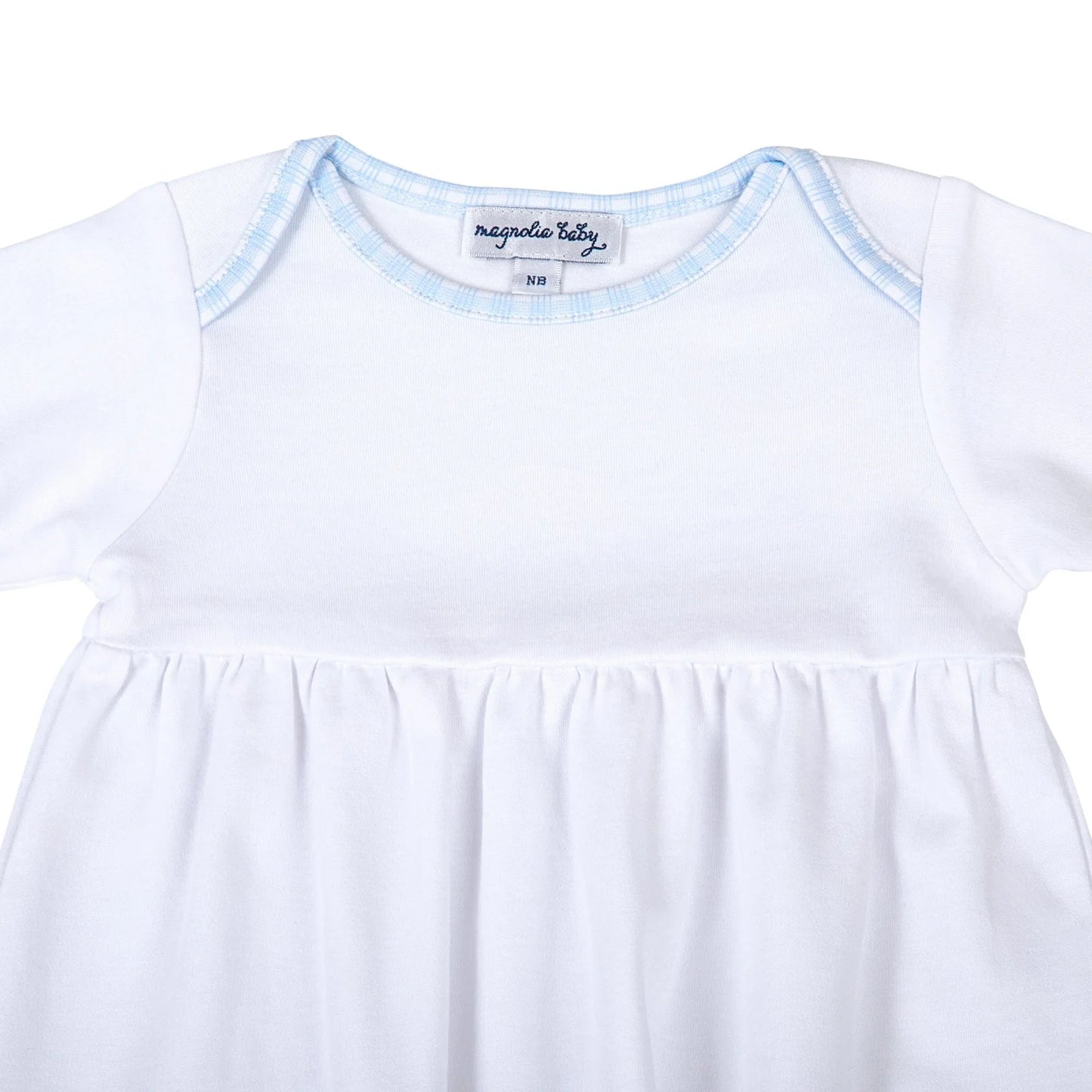 New Beginnings Gathered Gown - Blue
