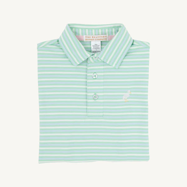 Prim & Proper Polo- Sumner County Stripe