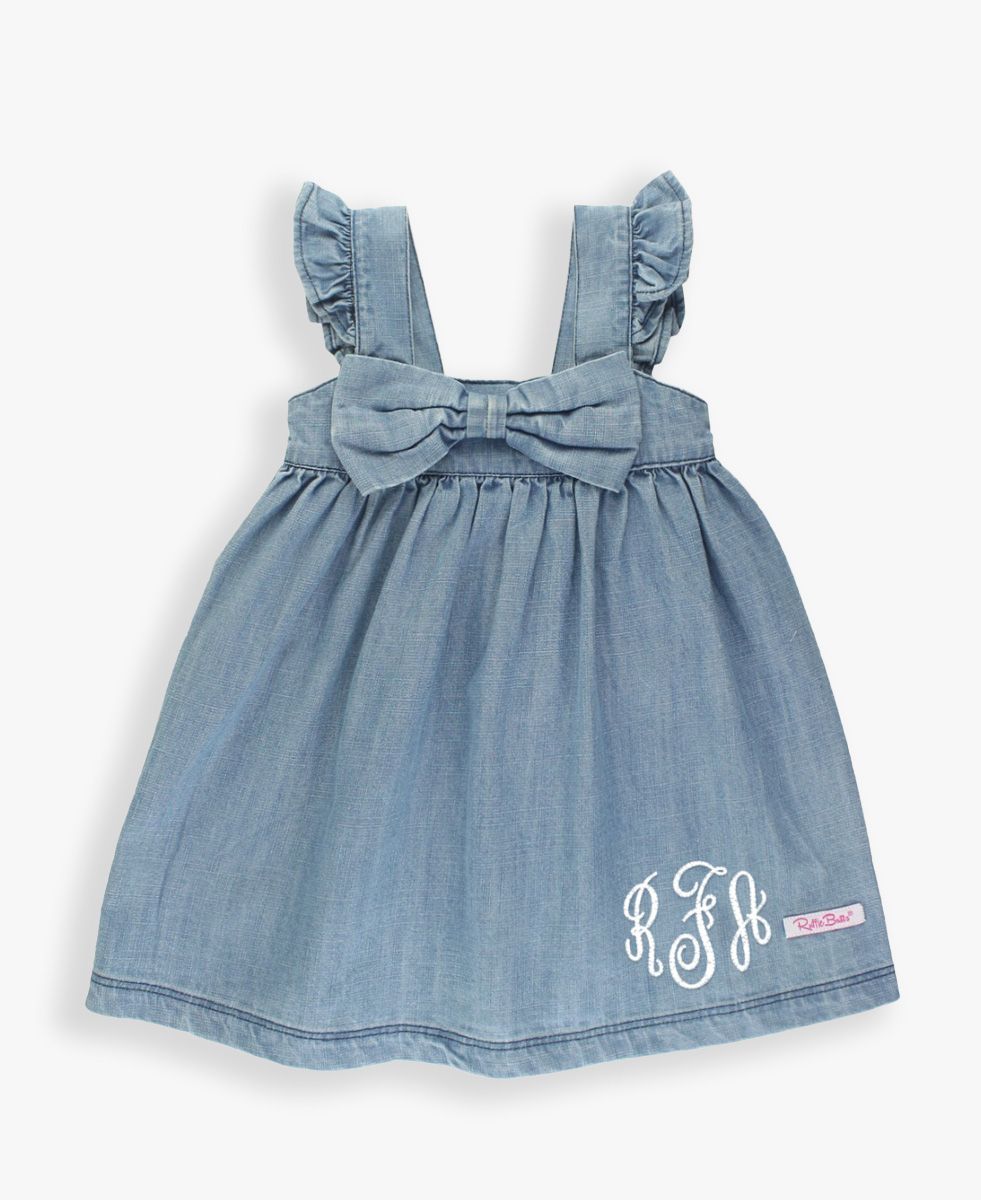 Flutter Bow Woven Dress