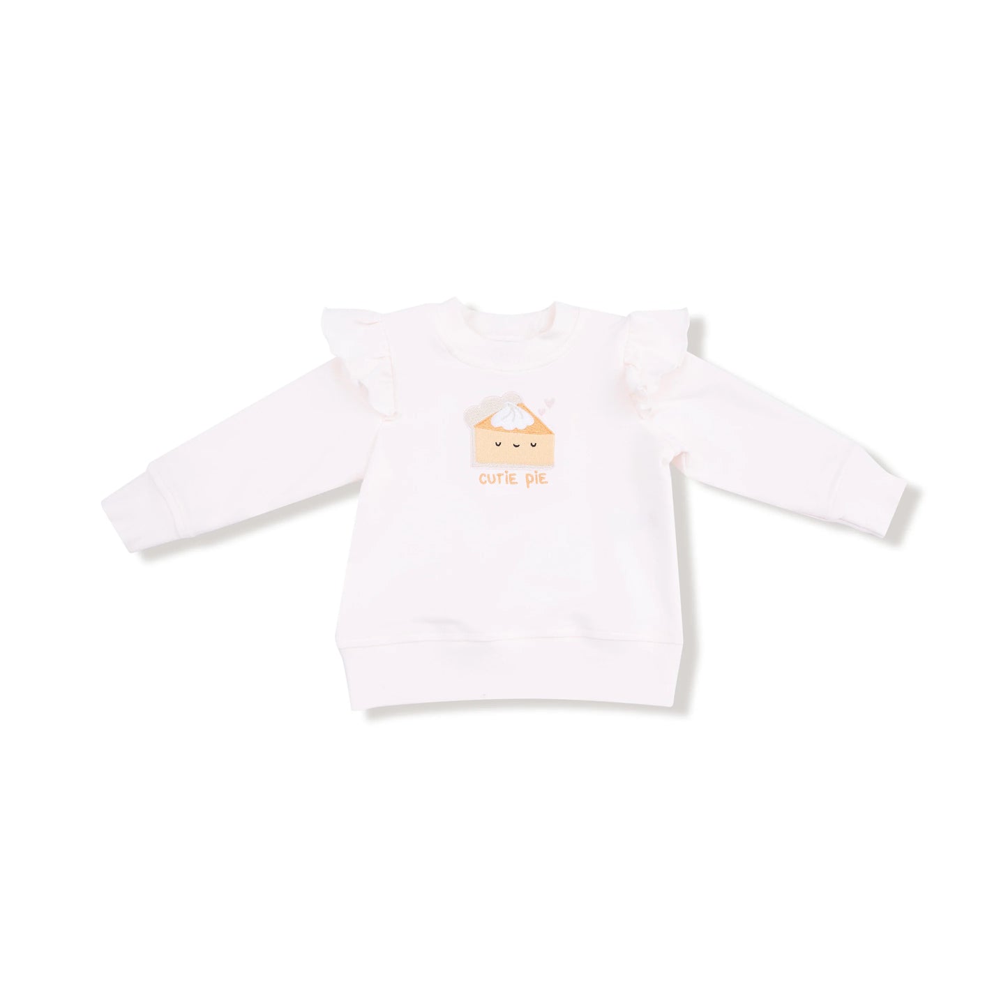 Cutie Pie Ruffle Sweatshirt