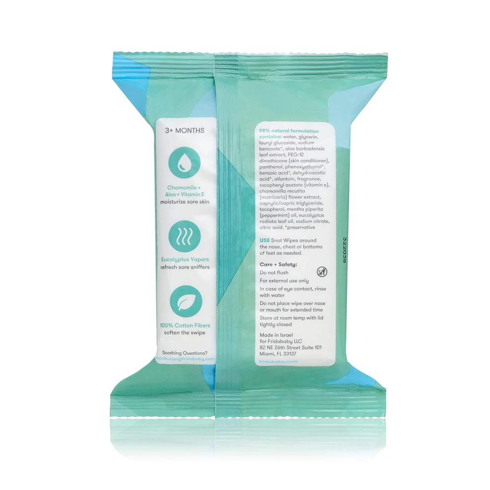 BreatheFrida - BoogerWiper Nose + Chest Wipes