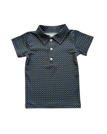 Kyle Polo- Navy Geometric