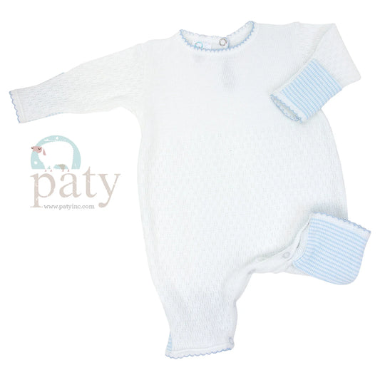 Paty Knit Cuff Romper
