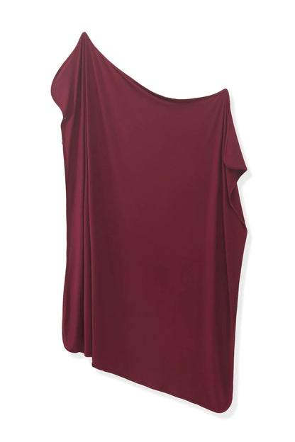 Swaddle Blanket in Burgundy