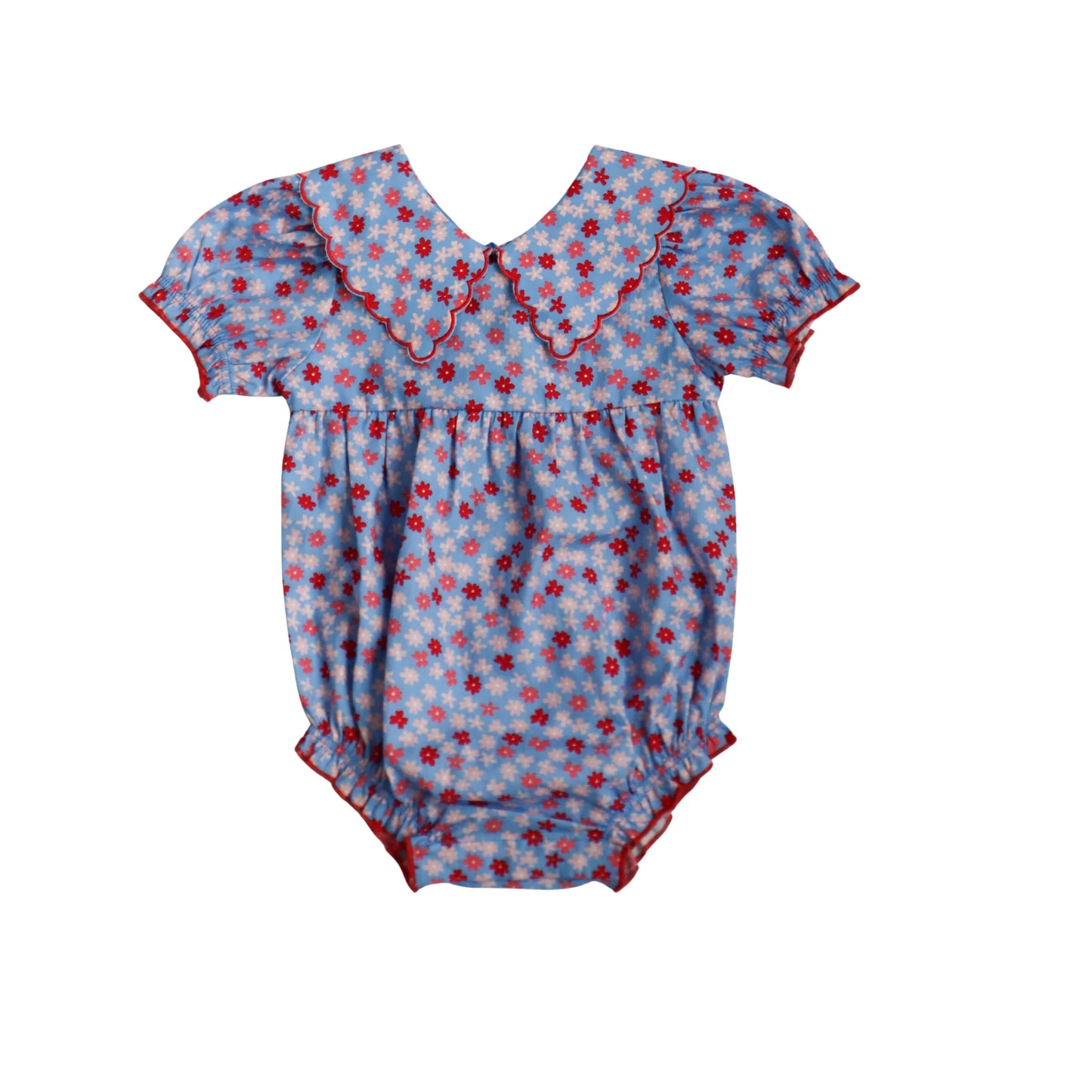 Conley Bubble - Blue Ditsy Floral