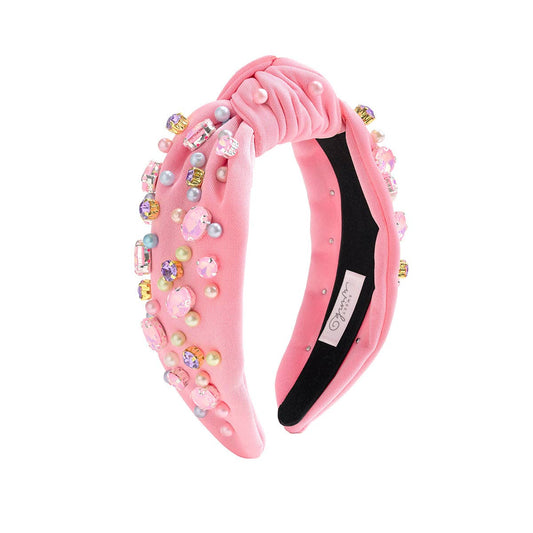 Pastel Gemstone Headband - Spring Hair Accessories