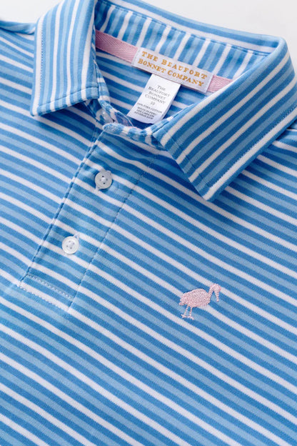 Prim & Proper Polo- Sumner County Stripe