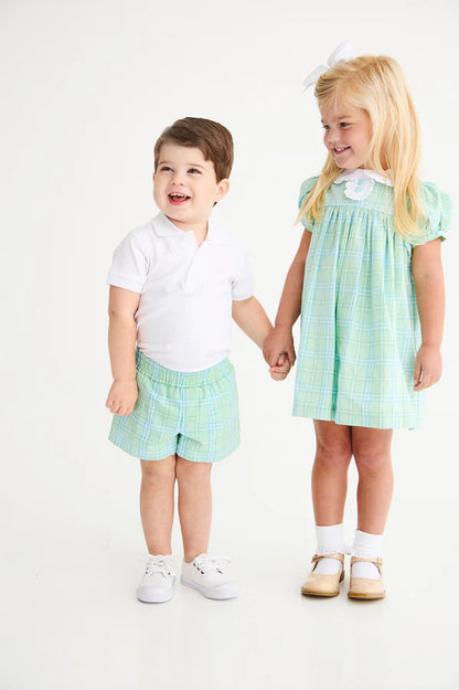Sheffield Shorts- Pelham Bay Plaid