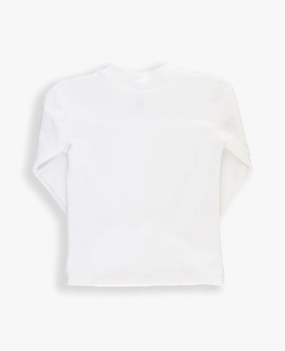 Long Sleeve Rash Guard - White