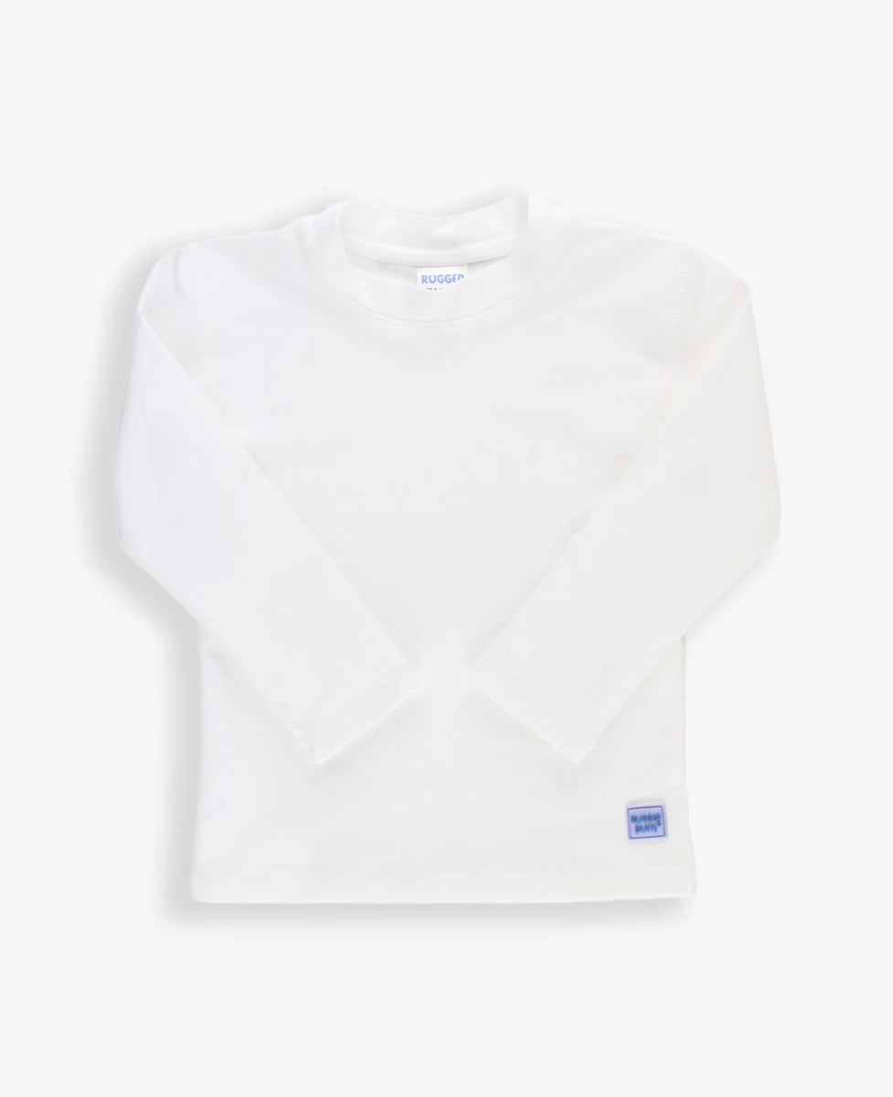 Long Sleeve Rash Guard - White