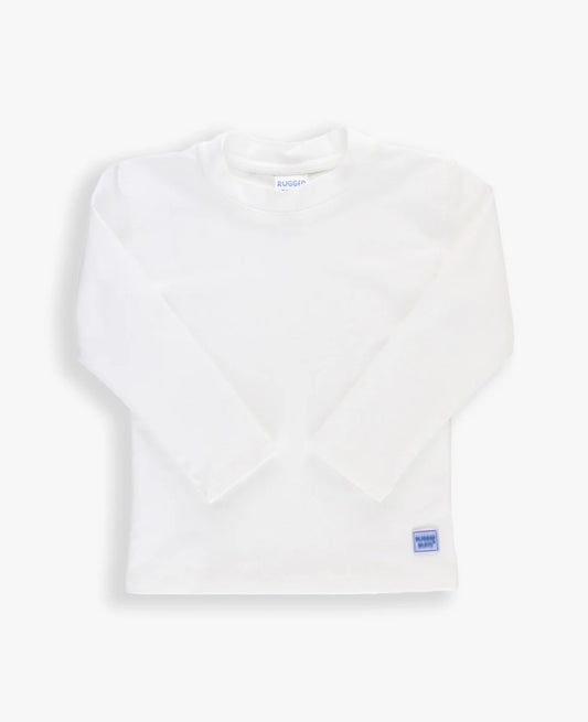 Long Sleeve Rash Guard - White