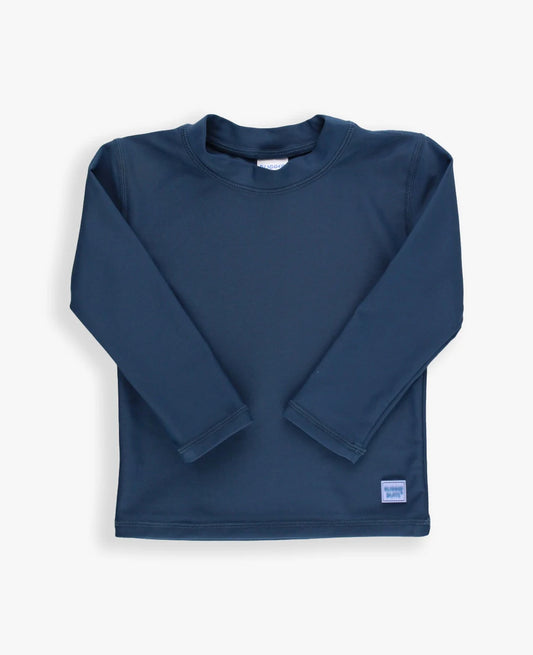 Long Sleeve Rash Guard - Navy