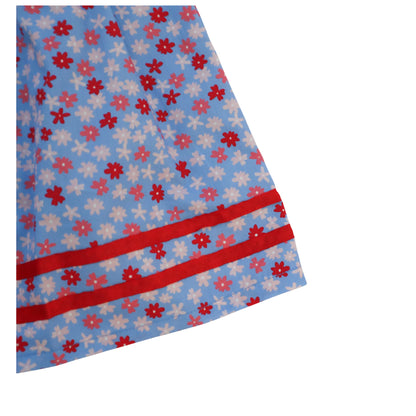 Conley Dress - Blue Ditsy Floral