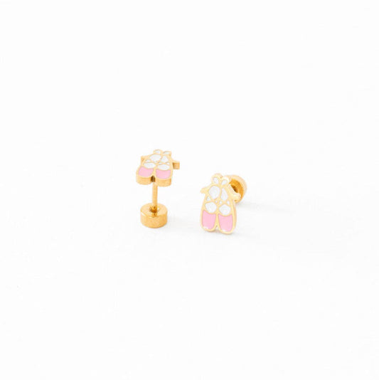 Ballet Slipper  Stud Earrings - Hypoallergenic