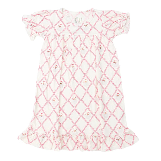 Girls Trellis Sleigh Bells Nightgown