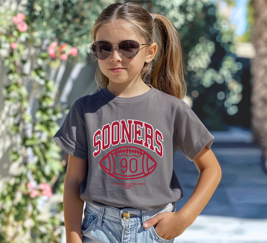 Children's OU Sooners Campus Classic Comfort Colors Tee